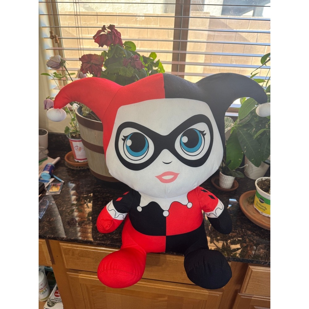 DC Comics Justice League Toy Factory Harley Quinn Plush Toy For Kids